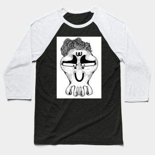 cuttlefish Art Baseball T-Shirt